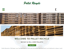 Tablet Screenshot of pallet-recycle.net